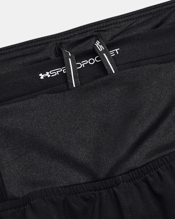 Damen UA Speedpocket Shorts, Black, pdpMainDesktop image number 7
